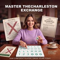 Planche d'entraînement Mahjong imprimée en 3D pour l'auto-apprentissage avec guide RLO Charleston, aide à l'apprentissage à 24 emplacements pour la maîtrise de 26 nouveaux modèles de cartes