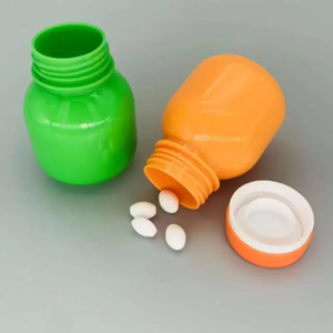 100CC - 36mm - 20g bouteille ronde 100cc de vente chaude/bouteille ronde de pilule avec le fabricant de joint de membrane au Vietnam - Product Image 4