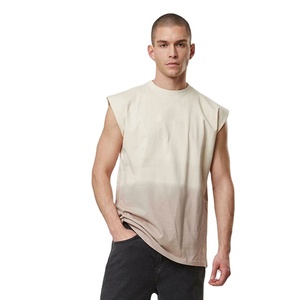 Camiseta sin mangas para hombre, estilo desgastado, de algodón grueso de alta calidad, de secado rápido, ideal para fitness de verano, ¡la más vendida! - Product Image 3