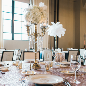 Exclusive Design Shiny <b>Silver</b> Finished 5 Arm Candelabra Metal Aluminum <b>Candle</b> <b>Holder</b> Wedding Tabletop Decoration for Home Decor - Product Image 5