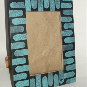 Elegant Stylish Handmade Bone Dot Pattern <b>Photo</b> <b>Frame</b> Rectangular Design for Home Decoration Wholesale Price - Product Image 1