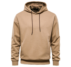 Sweat à capuche en coton lourd pour homme, surdimensionné, imprimé personnalisé, pas cher, sweat à capuche décontracté en polaire - Product Image 3