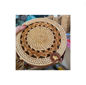 Vente chaude panier fait main pique-nique sortie panier sac à main en rotin tissé à la main du Vietnam - Product Image 1