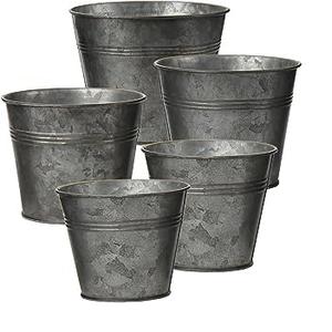 Maceta galvanizada de último estilo, decoración de jardín, venta al por mayor, maceta de Metal de lujo, maceta de diseñador hecha a mano - Product Image 3