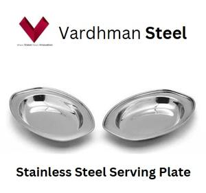 Plateau ovale en acier inoxydable, plat à poisson ovale, assiette à poisson en acier inoxydable, plateau de service en métal pour cuisson à la vapeur, vente en gros - Product Image 5