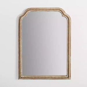 Cadre de miroir mural rond en laiton idéal pour les maisons modernes qui nécessitent des accents métalliques élégants avec un but fonctionnel - Product Image 5