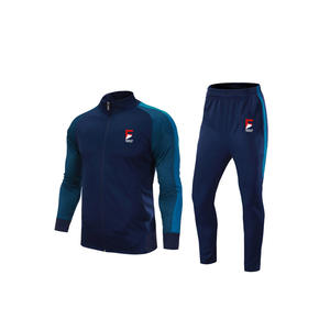 Conjunto Deportivo de Felpa 100% Poliéster para Hombre, Transpirable, de Secado Rápido, Pantalón con Cremallera Completa, Color Personalizado para Otoño - Product Image 6