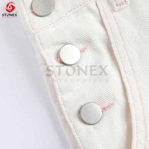 Latest Design Eco-Friendly Breathable Knee Length Spring Cotton High Waist Wide Leg <b>Vintage</b> Fashion Women <b>Jumpsuit</b> - Product Image 6