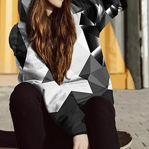 เสื้อมีฮู้ดผ้าเกล็ดปลาสำหรับผู้ชายเสื้อฮู้ดแบบสวมศีรษะทรงโอเวอร์ไซส์ผ้าเฟรนช์เทอร์รี่ซีดไปแดดซักได้ - Product Image 4