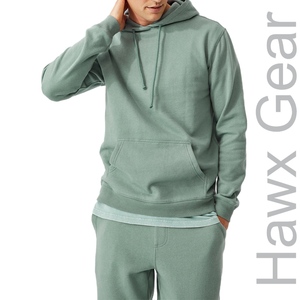 Sweat à capuche léger en molleton pour hommes du fabricant pakistanais Capuche doublée de couleur unie pour l'hiver Techniques teintes unies à quantité minimale de commande bas - Product Image 5