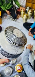 Urna de Cremación de Metal de Calidad Duradera, Urna Funeraria de Aluminio para Adultos, Urna para Cenizas Humanas, Diseño Clásico, Suministros - Product Image 4