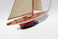 RANGER Bateau à voile en bois peint fait main, forme irrégulière, Feng Shui, décoration moderne DIY pour la maison, Nouvel An chinois, Noël