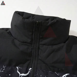 แจ็คเก็ตบับเบิ้ลสำหรับผู้ชายแจ็คเก็ตบับเบิ้ลระบายอากาศได้ดีขนาดใหญ่พิมพ์ซับลิเมชันสำหรับผู้ชาย - Product Image 6