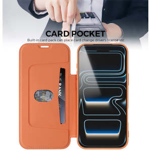 Funda Protectora Premium para Teléfono Móvil Fashion 14 Plus para 13 Pro Max, TPU+PU, Resistente a la Suciedad, a Prueba de Golpes, con Ranura para Tarjetas - Product Image 1