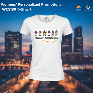 T-shirt promozionale personalizzata da donna WCS180 - Product Image 3