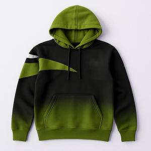 Pull personnalisé OEM 100% coton polaire à capuche panneau respirant teint en couleur unie motif de bricolage saison d'hiver col à capuche fabriqué au Pakistan - Product Image 4