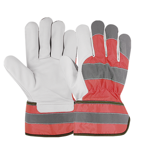 Los más populares, cómodos guantes de seguridad de cuero de grano de vaca para jardinería Industrial para protección de manos, protección Personal - Product Image 2