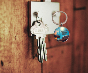 Recuerdos de Sudáfrica, Llavero de Acero Inoxidable con Diseño de Balón de Rugby Braaivleis, Sunnyskies, Regalo Nacional - Product Image 5