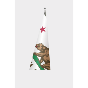 Digital-Printed California Indoor <b>Flag</b> 3x5ft Aluminum <b>Pole</b> Plastic or Polyester/Polyester Silk Material - Product Image 3
