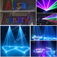 Láser de 10W en Stock en EE. UU., Láser RGB de 10W a Todo Color con Animación, Software Pangolin QS FB3 FB4 Phoenix Laser Beyond