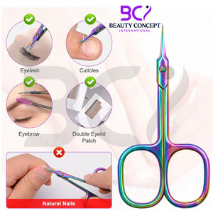 กรรไกรตัดหนังกำพร้าปลายแหลมหลากสีรุ่นใหม่มาแรง คุณภาพดี ขนาด 3.5 นิ้ว กรรไกรทำเล็บราคาถูก - Product Image 4