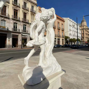 <span class=keywords><strong>Statua</strong></span> Romantica a Grandezza Naturale di <span class=keywords><strong>Apollo</strong></span> e Dafne, Scultura in Marmo Naturale Intagliata a Mano, Design Europeo, Resistente per Giardino e Uso Esterno - Product Image 6