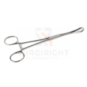 Collin Fórceps de vendaje quirúrgico Esponja de acero inoxidable Fórceps de sujeción Manual Instrumentos de Cirugía General SurgiRight - Product Image 4