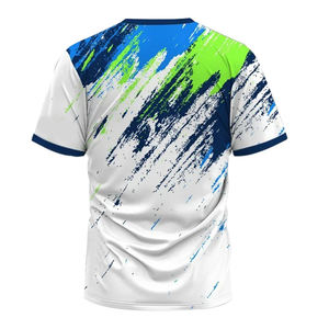เสื้อยืดลำลองผู้ชายไซส์ใหญ่ ผ้าเจอร์ซีย์ ระบายอากาศได้ดี กันยับ พิมพ์ลายดิจิตอล ไม่เป็นขุย คอกลม แขนสั้น ผ้าฝ้าย/ใยไผ่ - Product Image 2