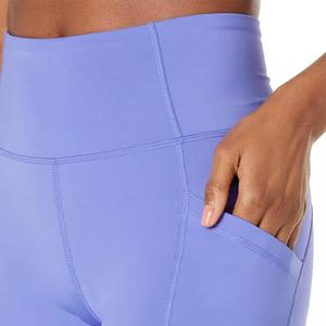 Pantalones cortos deportivos de verano para mujer de fábrica, pantalones cortos de doble capa elásticos de secado rápido que absorben el sudor, transpirables, para Yoga, gimnasio, correr para mujer - Product Image 5