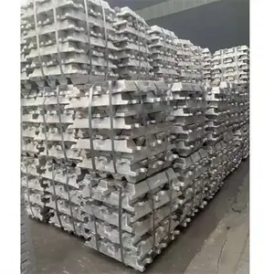 Hoogwaardig Zilver Wit 99.99% Al Aluminium Ingots