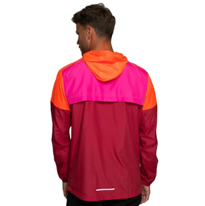OEM vestes en impression personnalisées pour hommes veste coupe-vent boutonnée imperméable avec design personnalisé - Product Image 2