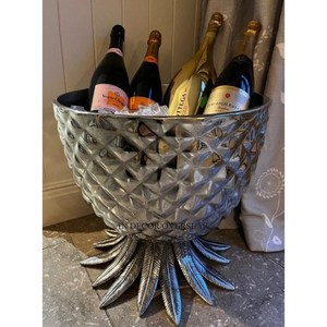 Exterior de madera de alta calidad estándar y Metal resistente Chapado en oro Interior y Reno Manijas de diseñador Suministro de cubo de vino - Product Image 5