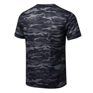 Camisetas de Manga Corta 100% Algodón, Cuello Redondo, Camuflaje, Ecológicas, Transpirables, de Secado Rápido, Corte Regular - Product Image 6
