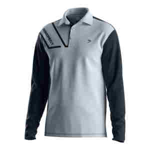 Men's Polo Shirt Denim - Reinforced Seams & Durable Stitching, Custom OEM Wholesale - Product Image 1