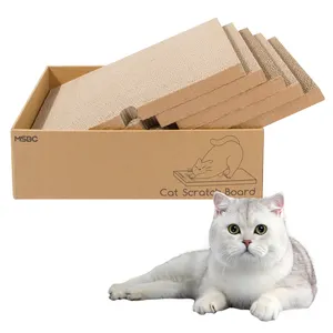 Amazon Hot Sale Wholesale Custom New arrivals Cat Scratcher New Products Cat Scratching Boards Posts With 5 in 1 For Cats