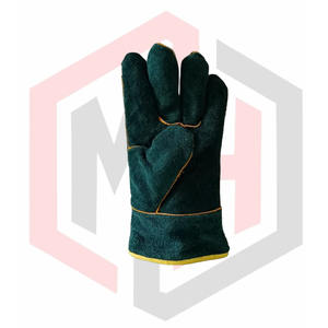 Gants en cuir de vachette très confortables imperméable sécurité du travail d'hiver travail industriel jardinage anti-dérapant - Product Image 6