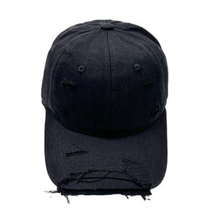 Vente en gros de casquettes de sport 6 panneaux en coton non structuré Vintage Gorras casquette de baseball avec logo brodé personnalisé chapeaux en détresse lavés 2026 - Product Image 5