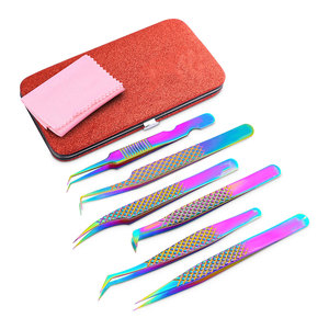 Pince à épiler professionnelle en acier inoxydable pour sourcils en acier inoxydable de haute qualité - Product Image 1