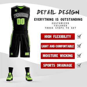 Custom Basketball Jersey Reversible Uniform Add Any Team Name Number Personalized <b>Sports</b> <b>Vest</b> <b>for</b> <b>Men</b>/Youth - Product Image 2