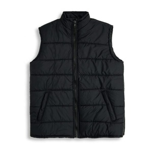 Chaqueta acolchada de burbujas sin mangas para hombre al por mayor, chaleco ligero acolchado de invierno con logotipo personalizado, chaquetas cálidas de invierno para clima frío - Product Image 2