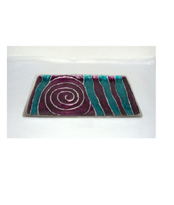 Plateau à fruits/plateau à salade en aluminium émaillé pour table à manger et comptoir de cuisine - Product Image 1