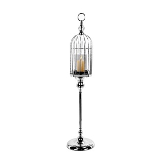Customizable Modern Nordic Gold-Coated Metal <b>Lantern</b> <b>Candle</b> <b>Holders</b> for Home & Outdoor Decor for Living Room & Outdoor Space - Product Image 5