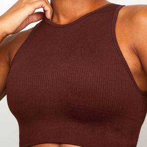 Soutien-gorge de sport de qualité supérieure à fort impact, dos croisé réglable, maintien total pour les grandes poitrines, sans rebondissement, ensemble de yoga, logo personnalisé OEM - Product Image 3