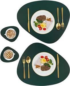 Top Sale Leather <b>Placemats</b> for Kitchen & Tabletop Leather <b>Dining</b> <b>Table</b> Mats & Pads for Manufacture From India - Product Image 6