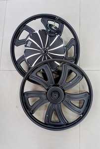 มอเตอร์จักรยานไฟฟ้าความเร็วสูง72V 1500W ไร้แปรงถ่านใหม่กลองทรงพลังโครเมี่ยมเบรค - Product Image 2