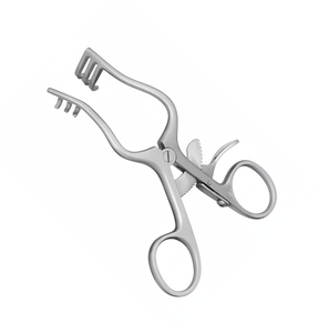 Rétracteur Weitlaner-Wullstein avec pointes émoussées 3×3 - Rétracteur chirurgical auto-retenant en acier inoxydable de qualité supérieure - Product Image 1