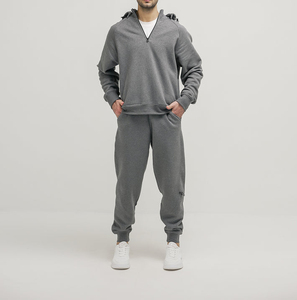 Sudadera con Capucha Extra Grande para Hombre, 100% Algodón, Otoño, Estampado Puff Ecológico de Alta Calidad, 400g, Bordado Personalizado - Product Image 1