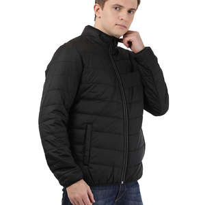 Nouvelle saison, prix d'usine, vestes matelassées pour hommes, fermeture éclair, veste matelassée d'hiver avec design personnalisé, service OEM - Product Image 3