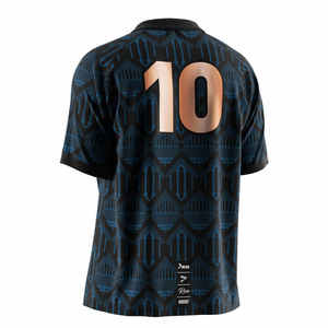 Denim Jersey para Hombre - Estampado Puff y Antipilling, Venta al por Mayor OEM Personalizada - Product Image 6