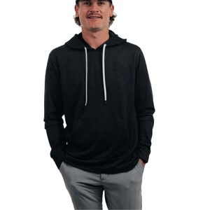 Wholesale Men's Graphic Print <b>Sleeveless</b> <b>Hoodies</b> Street Wear Fitted Fleece Lining Long Sleeved OEM Winter Season - Product Image 3